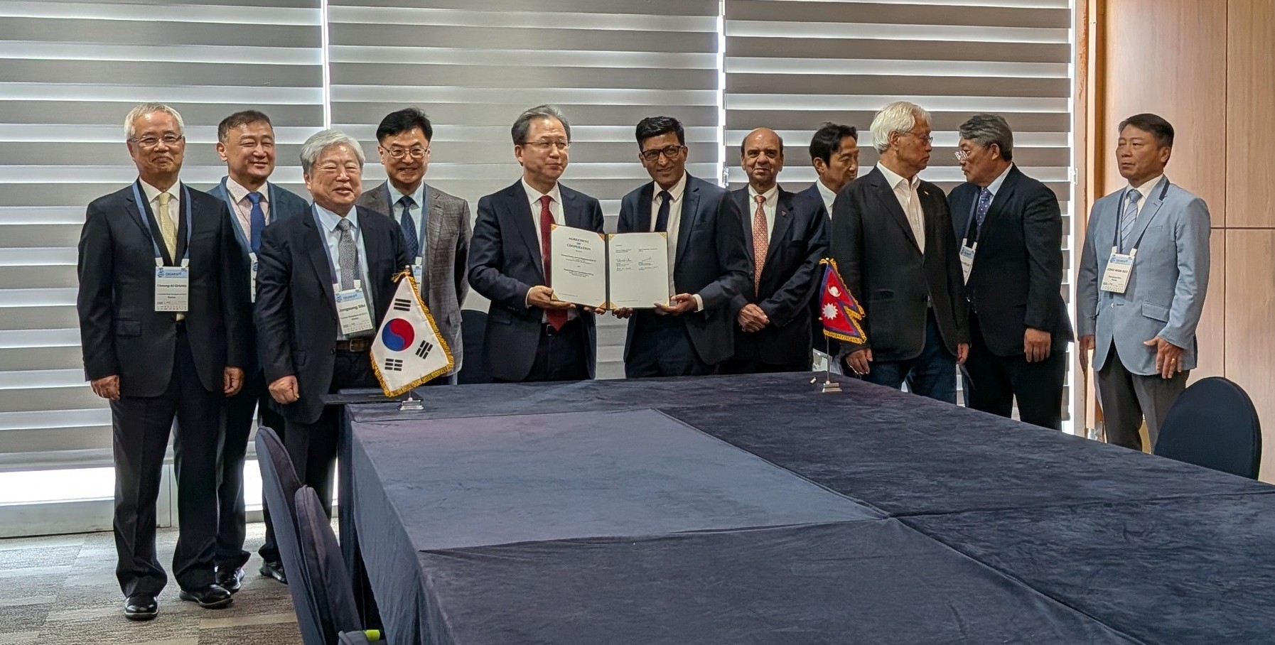 MoU Signing between NEA and Korean Society of Civil Engineers (KSCE)