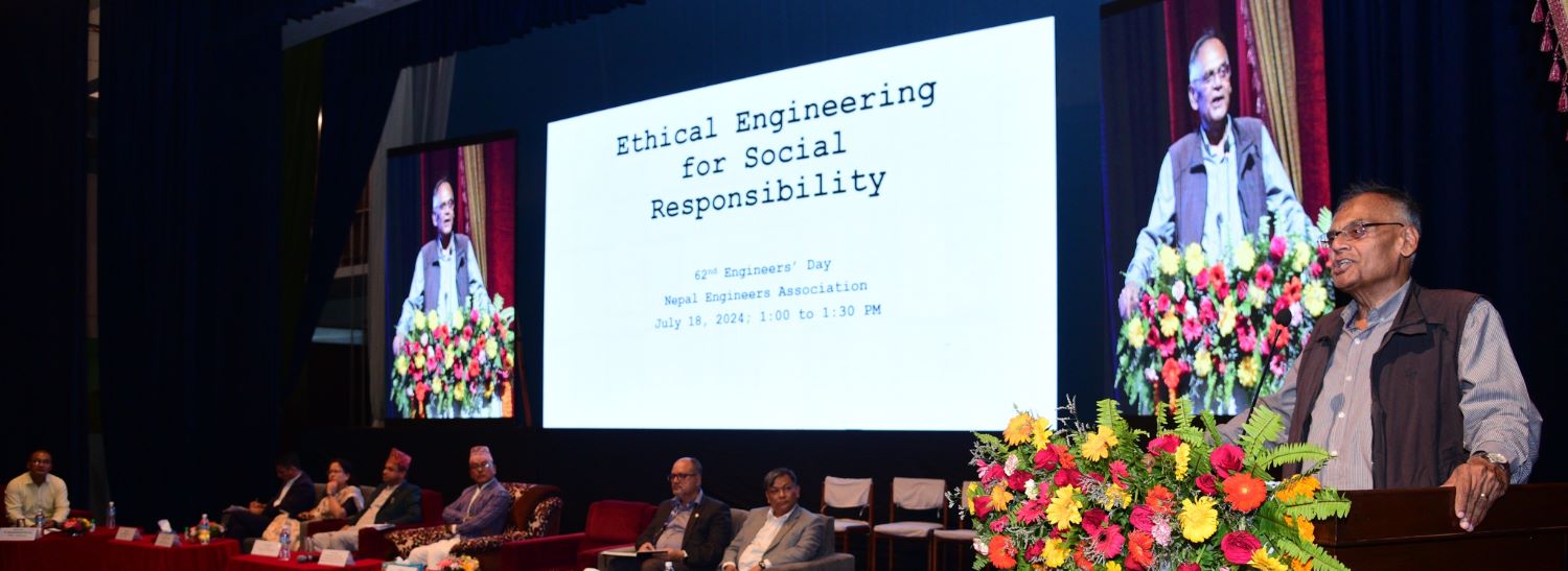 Keynote Speaker Er. C.K. Lal at the Technical Session of the 62nd eDay